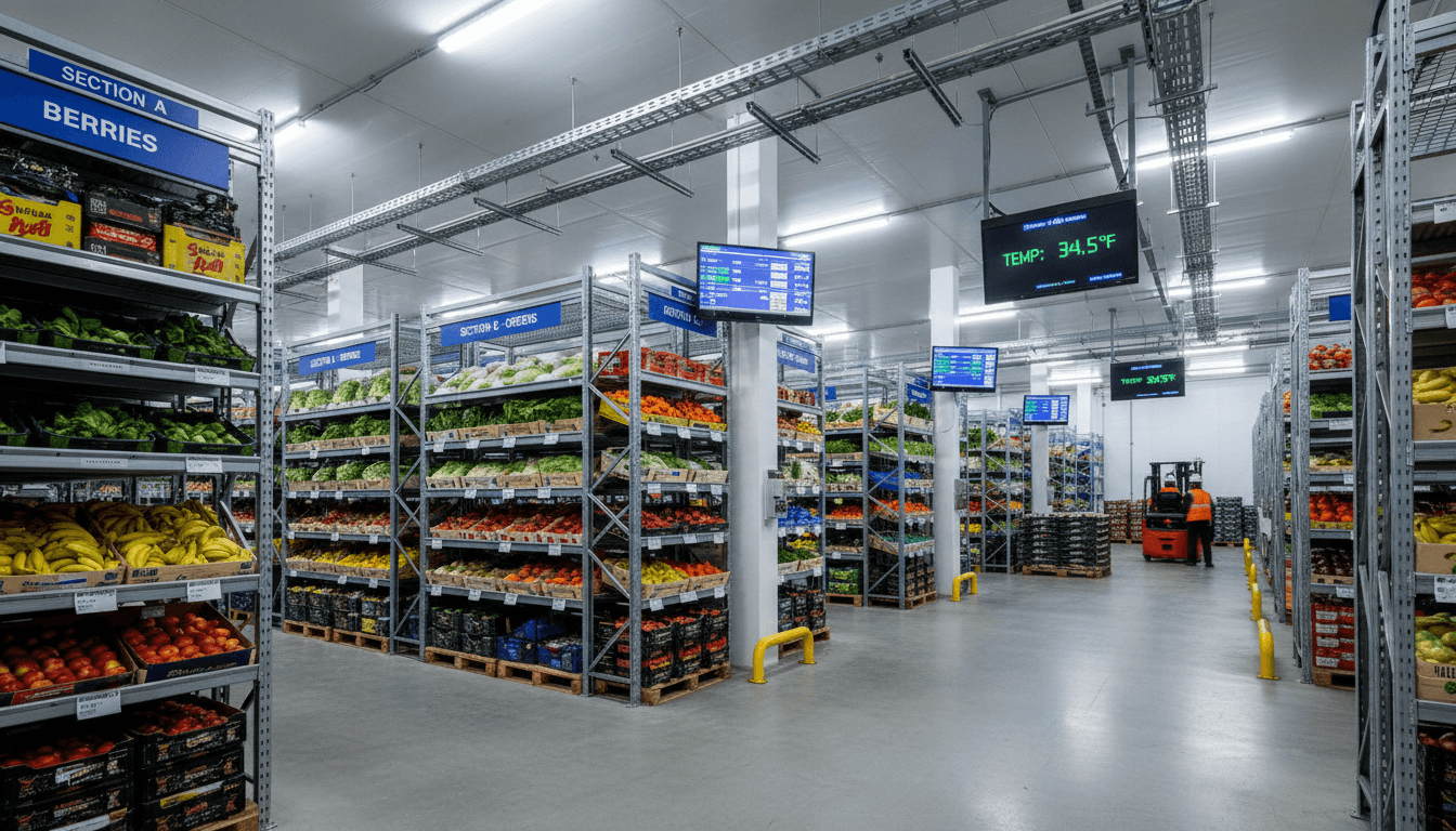 Temperature-controlled cold storage