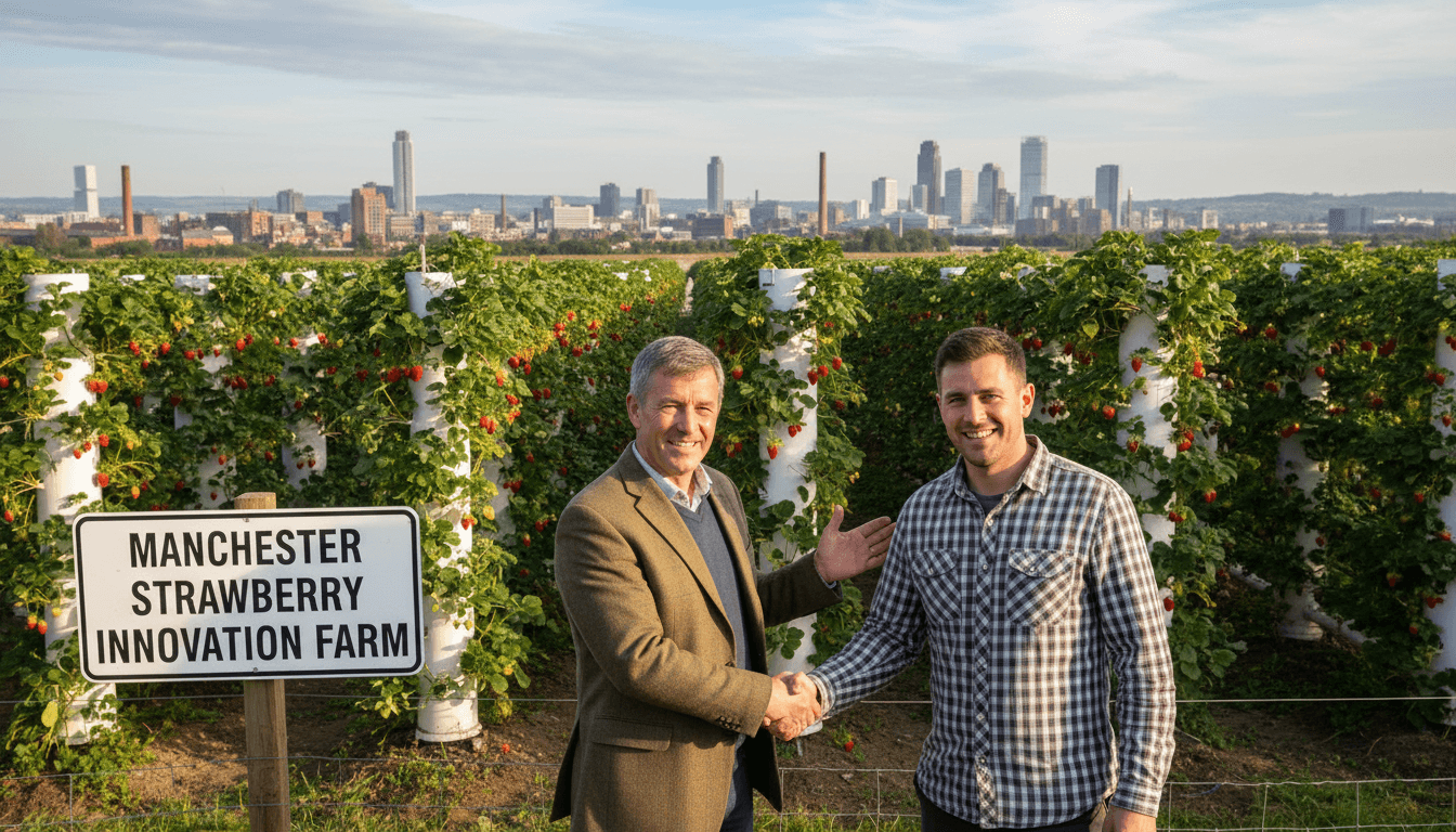 Joint Venture partnership - collaborative landowner and farmer partnership on working farm
