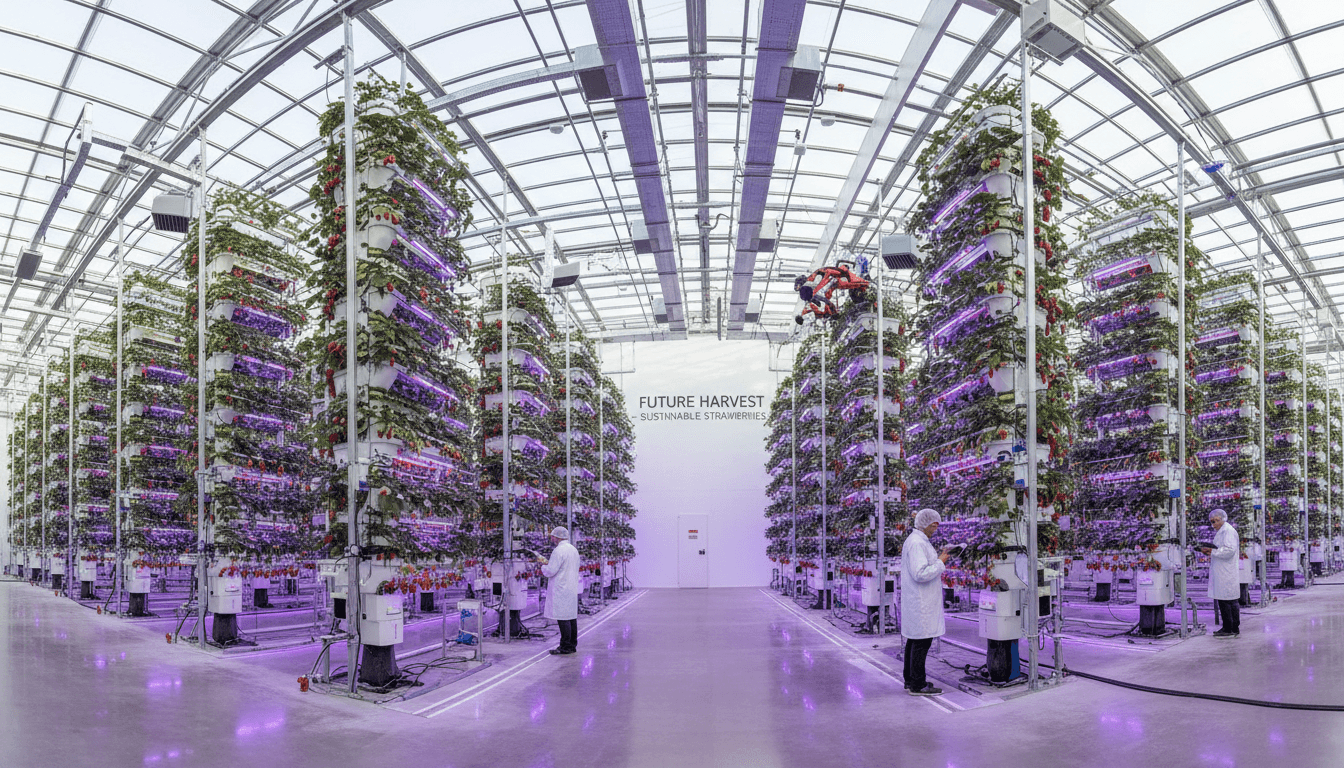 Rent or Lease partnership - vertical farm facility with organized growing towers
